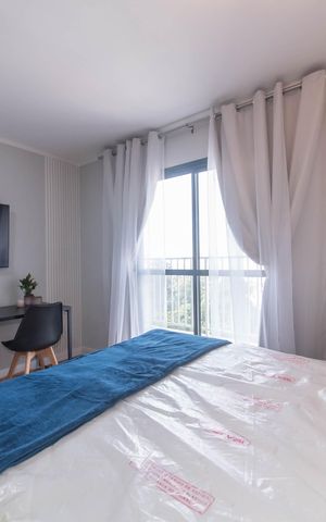 Studio à venda com 27m², 1 quarto e sem vagaQuarto
