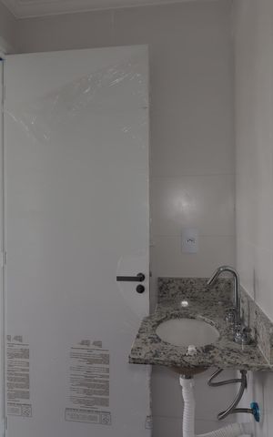 Apartamento à venda com 55m², 2 quartos e 2 vagasBanheiro Social
