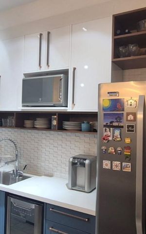 Apartamento à venda com 109m², 2 quartos e 1 vaga Apartamento à venda com 109m², 2 quartos e 1 vagaCozinha