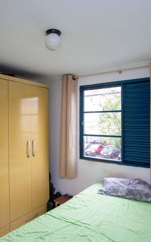 Apartamento à venda com 44m², 2 quartos e 1 vagaQuarto 2