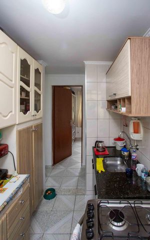 Apartamento à venda com 44m², 2 quartos e 1 vagaCozinha