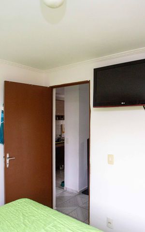 Apartamento à venda com 44m², 2 quartos e 1 vagaQuarto 2