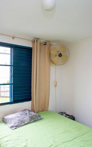 Apartamento à venda com 44m², 2 quartos e 1 vagaQuarto 2