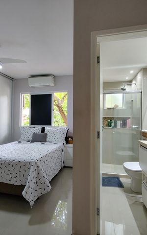 Casa de condomínio para alugar com 200m², 3 quartos e 4 vagasQuarto 1 - Suíte 