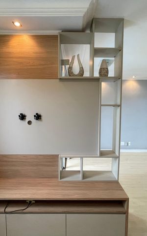 Apartamento à venda com 57m², 2 quartos e 2 vagas Apartamento à venda com 57m², 2 quartos e 2 vagasSala