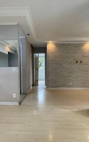 Apartamento à venda com 57m², 2 quartos e 2 vagas Apartamento à venda com 57m², 2 quartos e 2 vagasSala