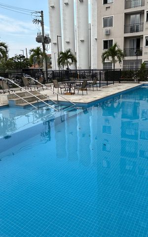 Apartamento à venda com 47m², 2 quartos e sem vagaÁrea comum - Piscina