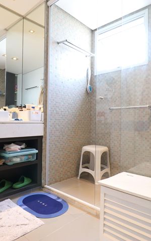 Apartamento para alugar com 187m², 3 quartos e 3 vagasBanheiro da Suíte 3