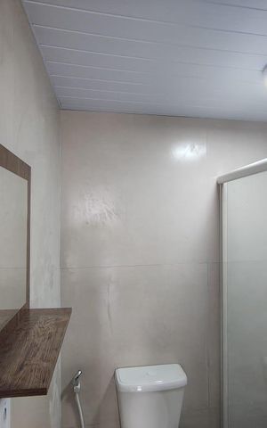 Casa de condomínio para alugar com 45m², 1 quarto e sem vaga Casa de condomínio para alugar com 45m², 1 quarto e sem vagaBanheiro