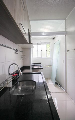 Apartamento à venda com 43m², 2 quartos e 1 vagaCozinha