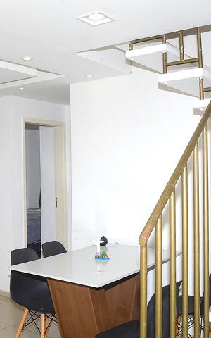 Apartamento para alugar com 83m², 2 quartos e 2 vagasSala