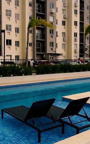 Apartamento para alugar com 49m², 2 quartos e 1 vaga Apartamento para alugar com 49m², 2 quartos e 1 vagaÁrea comum - Piscina