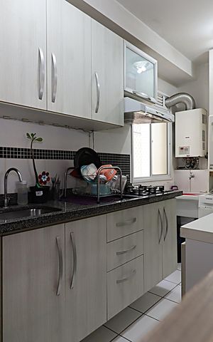 Apartamento à venda com 67m², 3 quartos e 1 vagaCozinha Área de Serviço - Armários