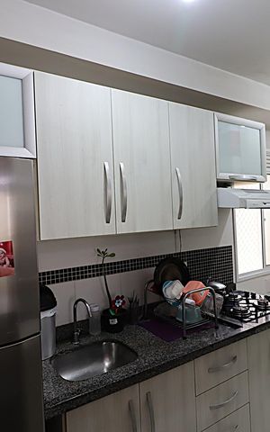 Apartamento à venda com 67m², 3 quartos e 1 vagaCozinha e Área de Serviço