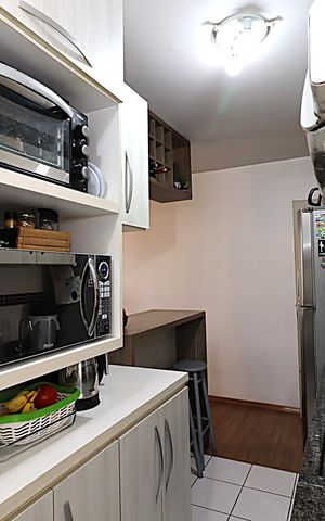 Apartamento à venda com 67m², 3 quartos e 1 vagaCozinha e Área de Serviço