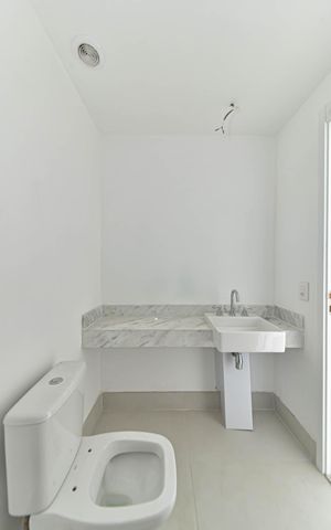Apartamento à venda com 54m², 1 quarto e sem vagaBanheiro da Suíte