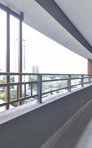 Apartamento à venda com 54m², 1 quarto e sem vagaVaranda