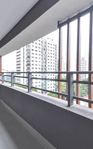Apartamento à venda com 54m², 1 quarto e sem vagaVaranda