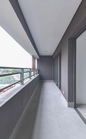 Apartamento à venda com 54m², 1 quarto e sem vagaVaranda