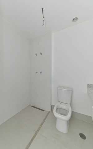 Apartamento à venda com 54m², 1 quarto e sem vagaBanheiro da Suíte