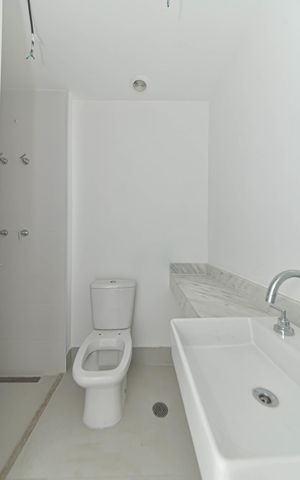 Apartamento à venda com 54m², 1 quarto e sem vagaBanheiro da Suíte