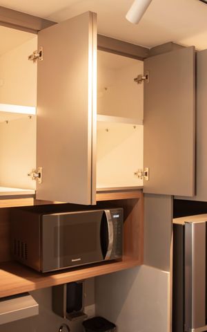 Studio à venda com 27m², 1 quarto e sem vagaCozinha