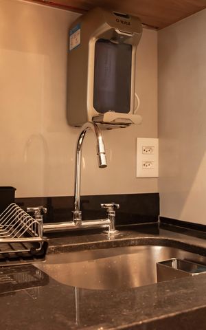 Studio à venda com 27m², 1 quarto e sem vagaCozinha