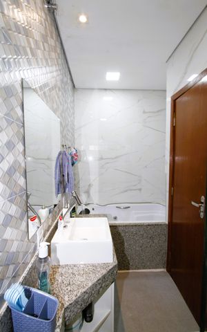 Casa à venda com 150m², 3 quartos e 2 vagasBanheiro da Suíte 3