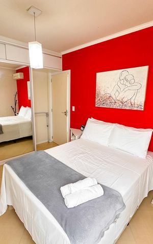 Apartamento para alugar com 70m², 1 quarto e sem vagaQuarto