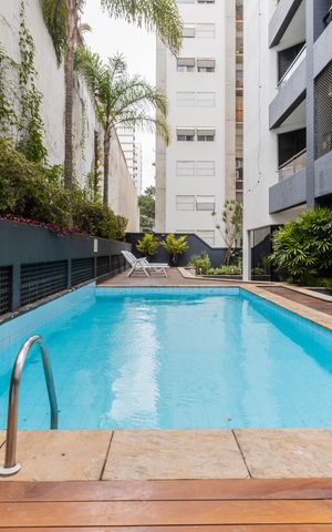 Apartamento à venda com 45m², 1 quarto e 1 vagaPiscina