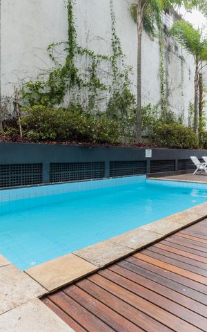 Apartamento à venda com 45m², 1 quarto e 1 vagaPiscina