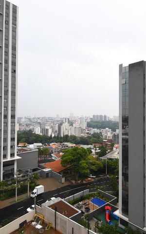 Apartamento à venda com 55m², 1 quarto e 2 vagasVista da Sala