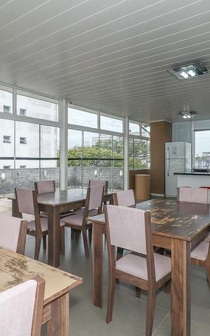 Apartamento à venda com 49m², 1 quarto e 1 vagaÁrea comum - Salão de festas