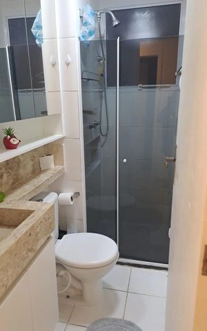 Apartamento para alugar com 45m², 2 quartos e 1 vaga Apartamento para alugar com 45m², 2 quartos e 1 vagaBanheiro