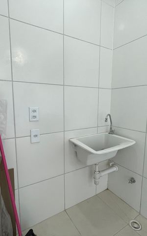 Apartamento à venda com 37m², 2 quartos e sem vaga Apartamento à venda com 37m², 2 quartos e sem vagaCozinha e Área de Serviço