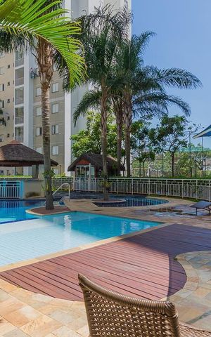 Apartamento à venda com 65m², 2 quartos e 1 vagaÁrea comum - Piscina