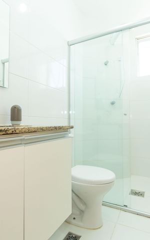 Apartamento à venda com 75m², 3 quartos e 2 vagas Apartamento à venda com 75m², 3 quartos e 2 vagasBANHEIRO1