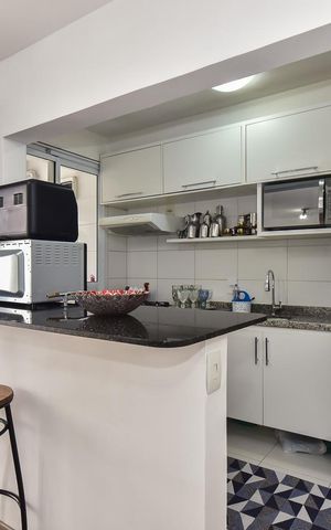 Apartamento à venda com 64m², 2 quartos e 1 vagaCozinha