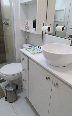 Apartamento à venda com 78m², 2 quartos e 1 vagaBanheiro da Suíte 2