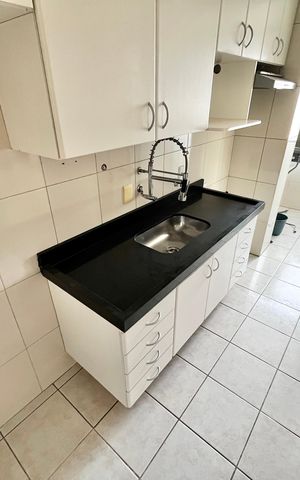 Apartamento à venda com 62m², 2 quartos e 2 vagas Apartamento à venda com 62m², 2 quartos e 2 vagasCozinha