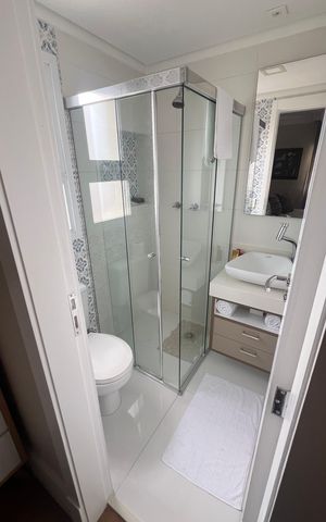 Apartamento à venda com 109m², 3 quartos e 2 vagas Apartamento à venda com 109m², 3 quartos e 2 vagasBanheiro Suíte 1