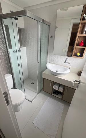 Apartamento à venda com 109m², 3 quartos e 2 vagas Apartamento à venda com 109m², 3 quartos e 2 vagasBanheiro Suíte 2