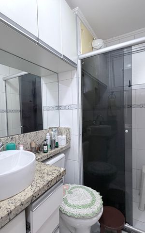 Apartamento à venda com 67m², 3 quartos e 1 vagaBanheiro