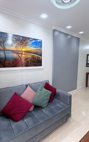 Apartamento à venda com 67m², 3 quartos e 1 vagaSala