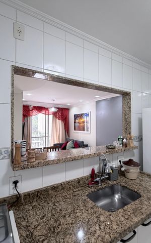 Apartamento à venda com 67m², 3 quartos e 1 vagaCozinha