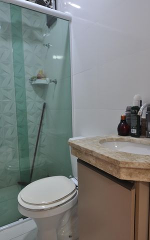 Studio à venda com 37m², 2 quartos e sem vagaBanheiro