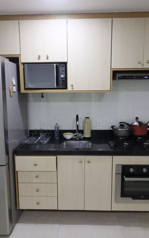 Apartamento à venda com 48m², 2 quartos e 1 vagaCozinha e Área de Serviço