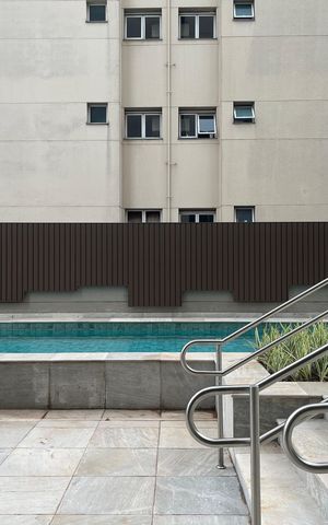 Studio à venda com 26m², 1 quarto e sem vaga Studio à venda com 26m², 1 quarto e sem vagaÁrea comum - Piscina