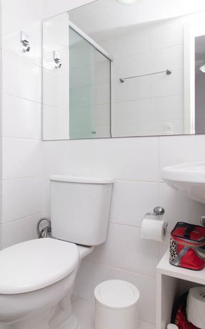 Apartamento à venda com 70m², 3 quartos e sem vagaBanheiro da Suíte