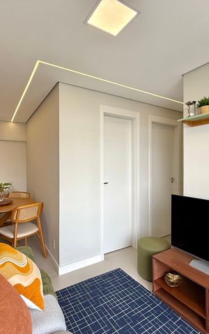 Apartamento à venda com 44m², 2 quartos e 1 vaga Apartamento à venda com 44m², 2 quartos e 1 vagaSala